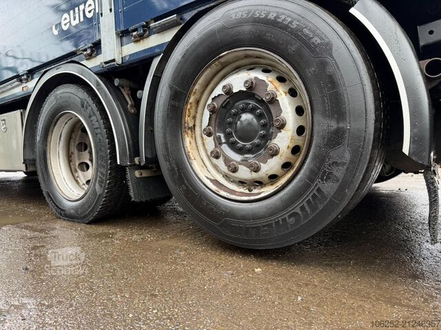 Lastplattform MAN TGS 35.440 8x2/4 HYDRO-DRIVE + KRAN HIAB 622 E-...