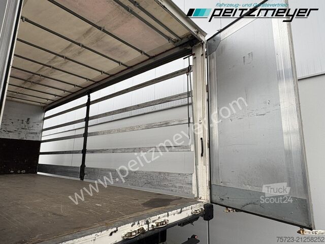 Flatbed truck with tarp Mercedes-Benz Actros 2545 LL Pritsche, Klima, Standklima, PPC, EU 6