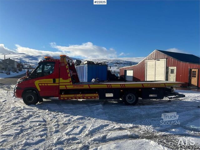 Véhicule de dépannage Iveco 70-170 tow truck w/ 2 sets of tires, aluminum body