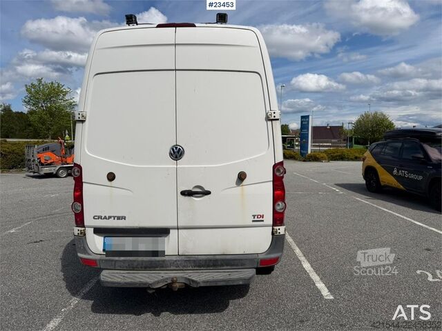 Yüksek tavanlı istasyon vagonu VW Crafter van with interior