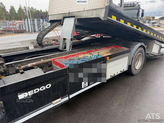 Bärgningsfordon MAN TGM 15.240 4x2 tow truck w/ frame winch, tow boom