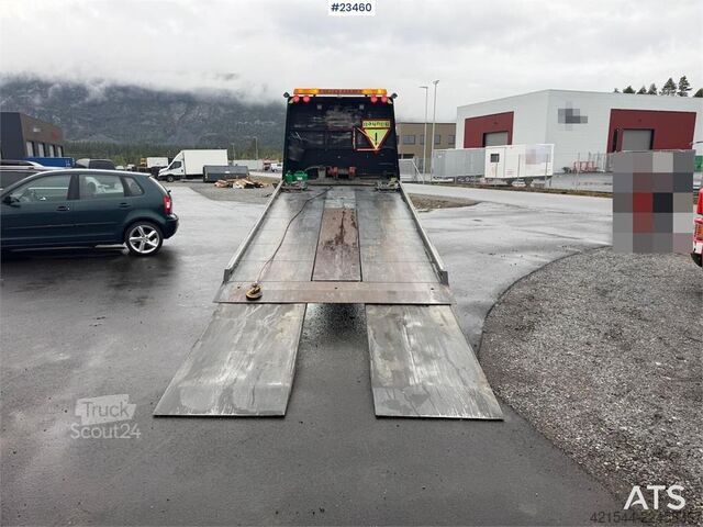 Bärgningsfordon MAN TGM 15.240 4x2 tow truck w/ frame winch, tow boom