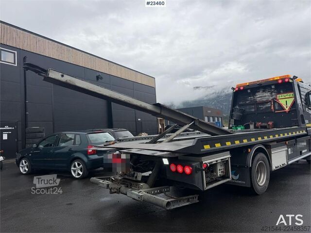 Bärgningsfordon MAN TGM 15.240 4x2 tow truck w/ frame winch, tow boom