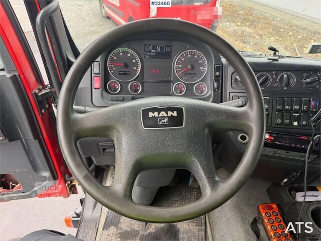 Bärgningsfordon MAN TGM 15.240 4x2 tow truck w/ frame winch, tow boom