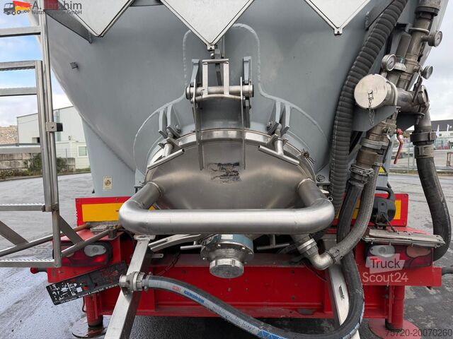 Silo yarı römork Feldbinder KIP 57.3 Kippsilo | 57 m³ | Scheibenbremse | 1 Kammer | 24V Bordhydraulik