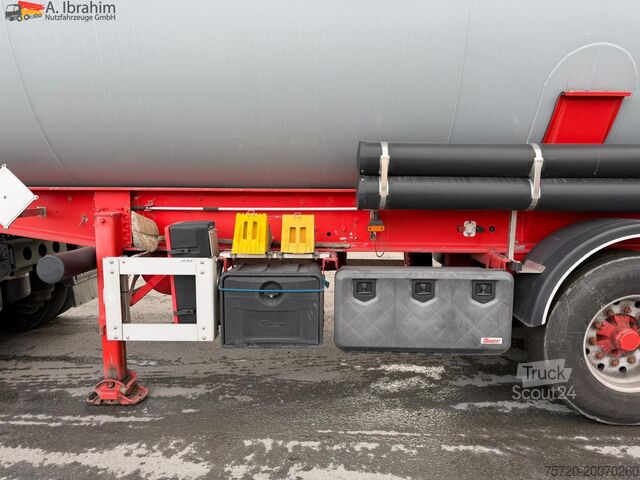 Silo yarı römork Feldbinder KIP 57.3 Kippsilo | 57 m³ | Scheibenbremse | 1 Kammer | 24V Bordhydraulik