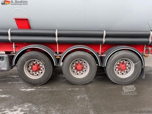 Silo yarı römork Feldbinder KIP 57.3 Kippsilo | 57 m³ | Scheibenbremse | 1 Kammer | 24V Bordhydraulik