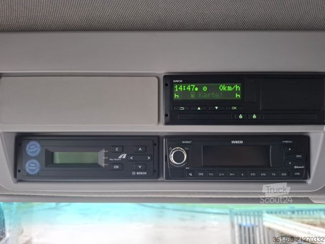 LKW mit Kofferaufbau IVECO ML140-280P,LBW,Koffer,Klima,Luftf.,