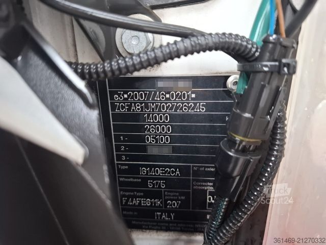 LKW mit Kofferaufbau IVECO ML140-280P,LBW,Koffer,Klima,Luftf.,