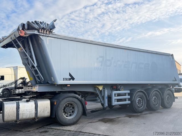 Semirremolque volquete STAS S300CX buildSTAR alu, Camaro, 35qbm, TOP