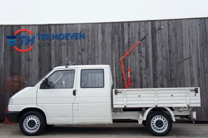 Pick-up furgonas VW T4 2.4D Pritsche Doppelkabine Kran