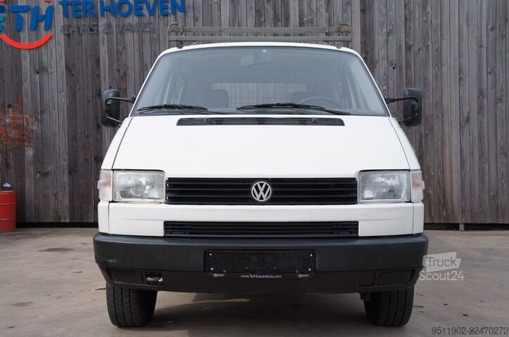 Pick-up furgonas VW T4 2.4D Pritsche Doppelkabine Kran