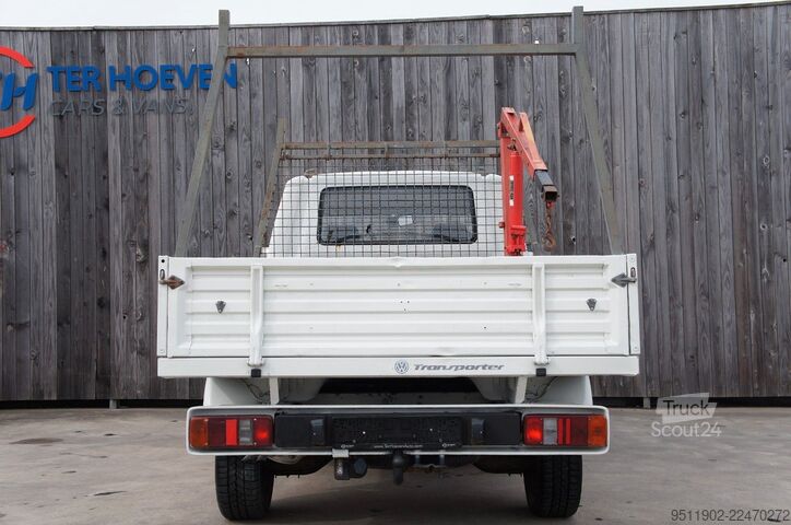 Pick-up furgonas VW T4 2.4D Pritsche Doppelkabine Kran