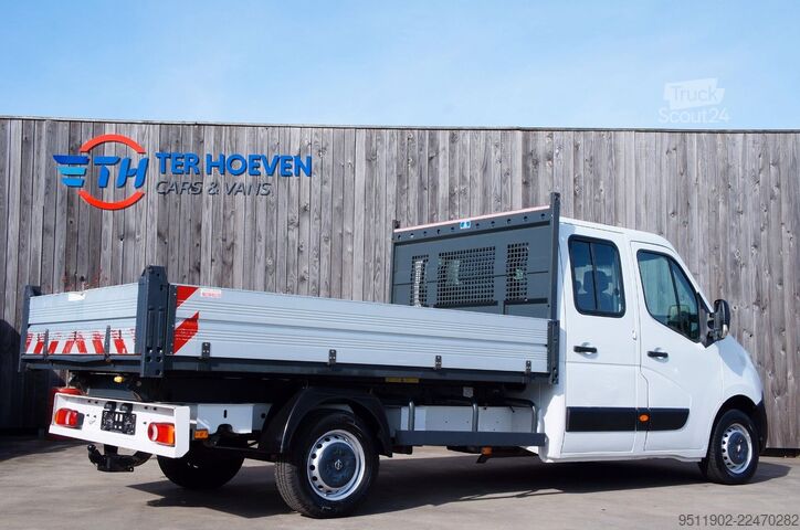 Savitarnos furgonas OPEL Movano 2.3 CDTi Kipper Doka 7-Sitzer AHK Euro5