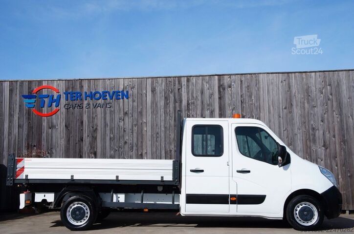 Savitarnos furgonas OPEL Movano 2.3 CDTi Kipper Doka 7-Sitzer AHK Euro5
