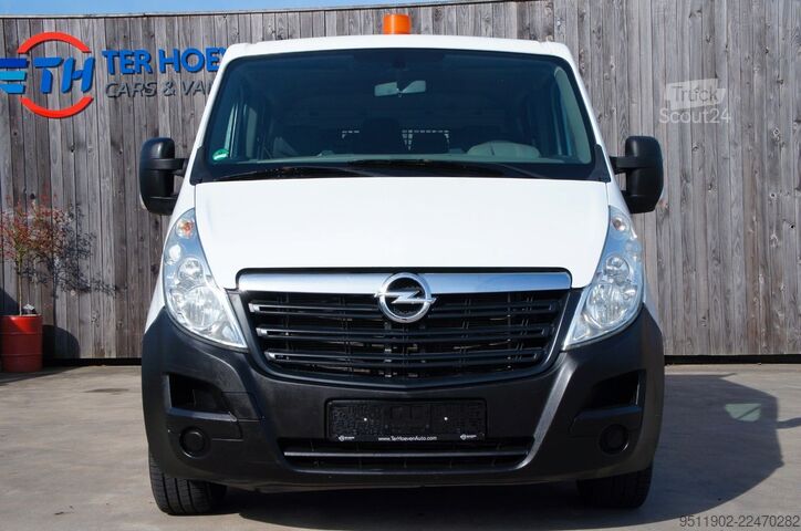 Savitarnos furgonas OPEL Movano 2.3 CDTi Kipper Doka 7-Sitzer AHK Euro5