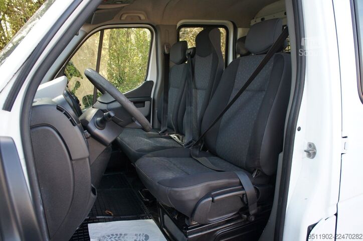 Savitarnos furgonas OPEL Movano 2.3 CDTi Kipper Doka 7-Sitzer AHK Euro5