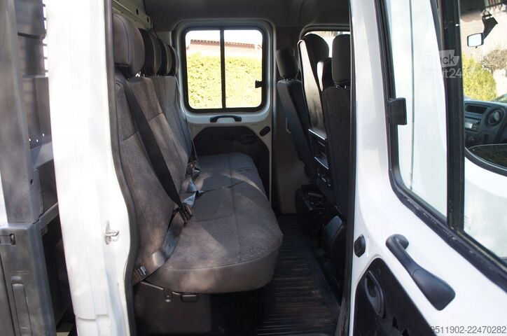Savitarnos furgonas OPEL Movano 2.3 CDTi Kipper Doka 7-Sitzer AHK Euro5