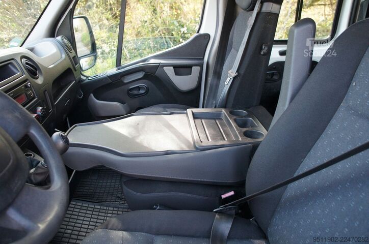 Savitarnos furgonas OPEL Movano 2.3 CDTi Kipper Doka 7-Sitzer AHK Euro5