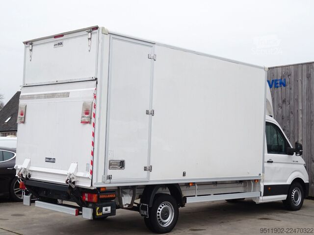 Vrachtwagen met bakwagen MAN TGE 3.180 Koffer LBW DSG Motorschaden Euro6