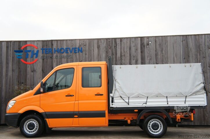 Gardinsided kassevogn MERCEDES-BENZ Sprinter 313 CDI Sprinter Doka Plane 7-Stz. AHK