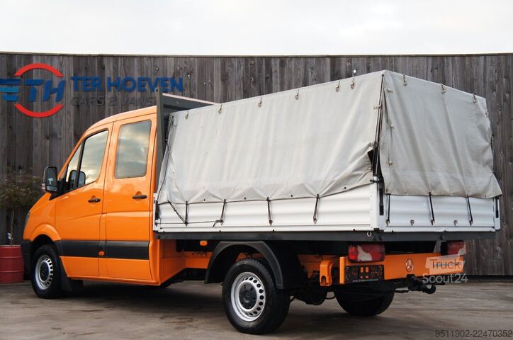 Gardinsided kassevogn MERCEDES-BENZ Sprinter 313 CDI Sprinter Doka Plane 7-Stz. AHK
