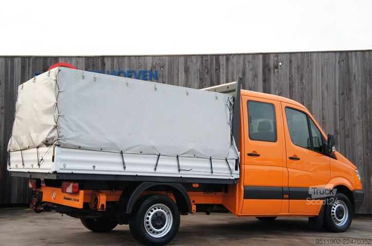 Gardinsided kassevogn MERCEDES-BENZ Sprinter 313 CDI Sprinter Doka Plane 7-Stz. AHK