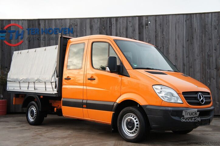 Gardinsided kassevogn MERCEDES-BENZ Sprinter 313 CDI Sprinter Doka Plane 7-Stz. AHK