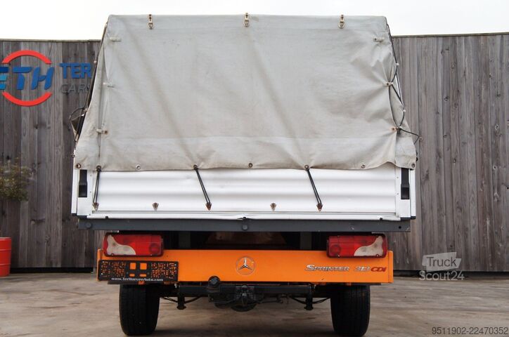 Gardinsided kassevogn MERCEDES-BENZ Sprinter 313 CDI Sprinter Doka Plane 7-Stz. AHK