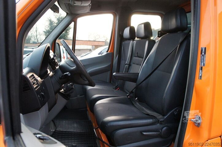 Gardinsided kassevogn MERCEDES-BENZ Sprinter 313 CDI Sprinter Doka Plane 7-Stz. AHK