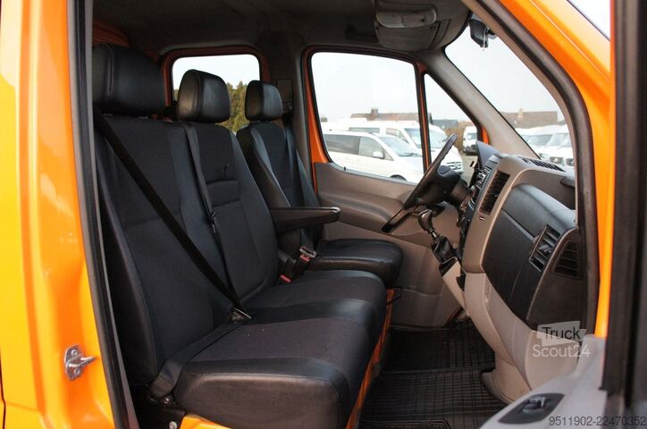 Gardinsided kassevogn MERCEDES-BENZ Sprinter 313 CDI Sprinter Doka Plane 7-Stz. AHK