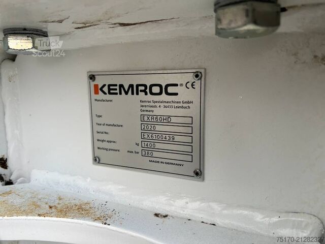 árkos vágó gép  KEMROC EXR 60 HD Flächenfräse / Asphaltfräse / MS1