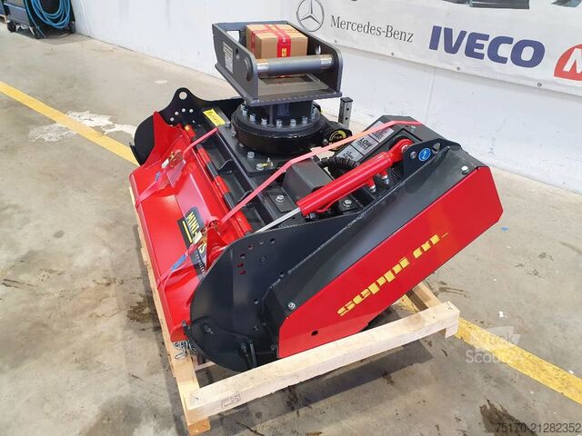 Broyeur Seppi M. MINI-BMS 105 Forstmulcher / Drehmotor / MS08 /