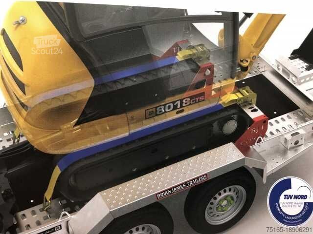 Trailer Brian James Trailers Digger Plant 543-3217-35-2-12 Maschinentransport