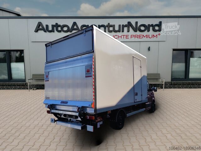 Furgons ar kasti MAN TGE  Koffer LBW 750kg+NAVI+GRA+KLIMA