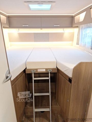 Entegre karavan CARADO pro+ I 447 Dachklimaanlage /Automatik/180PS/Navi