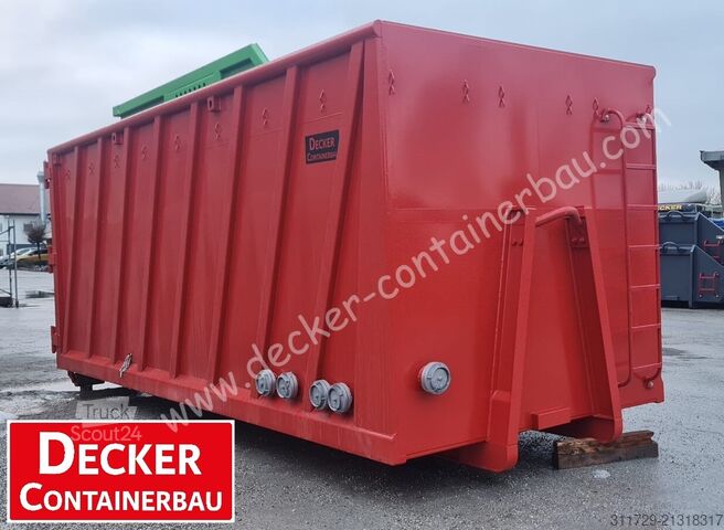 Kontejner s kavljem Decker Containerbau Abrollcontainer, Püffercontainer