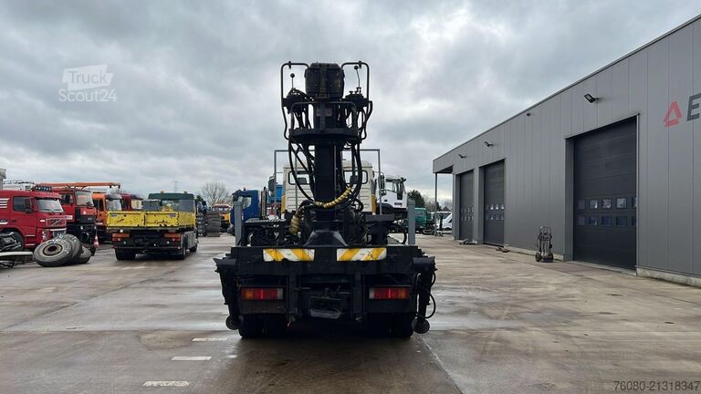 Plataforma remolque MAN 27.402 (WITHOUT CRANE / CRANE SOLD / 6 CYLINDER...