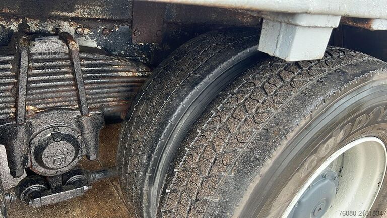 Plataforma remolque MAN 27.402 (WITHOUT CRANE / CRANE SOLD / 6 CYLINDER...