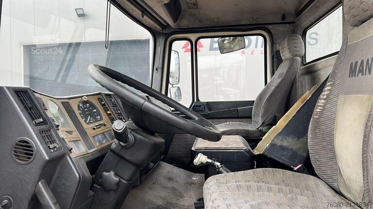 Plataforma remolque MAN 27.402 (WITHOUT CRANE / CRANE SOLD / 6 CYLINDER...