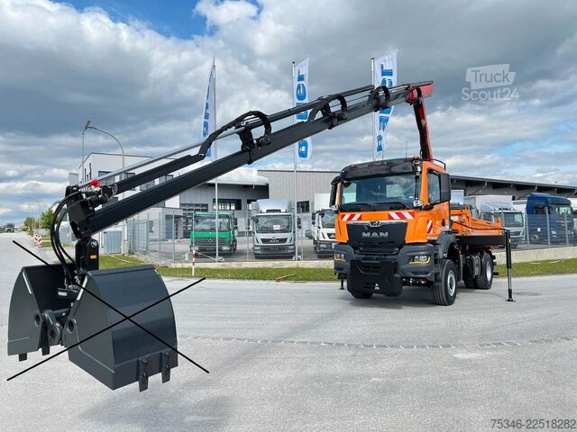 Autre MAN TGS 18.360 BL/4x4/KranPalfinger/Winterdienst/Neu