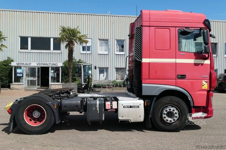Standard SZM DAF XF 480 FT 4x2, Hydr., Standklima, 2x Liege