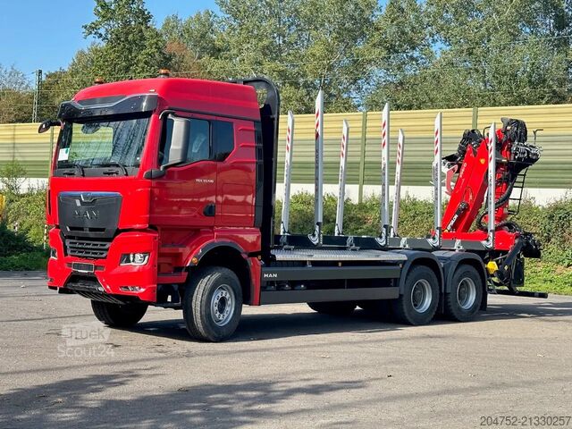 Holztransporter MAN TGX 33.510 MAN TGX 33.510 6X4 BL Euro6e  EPSILO...