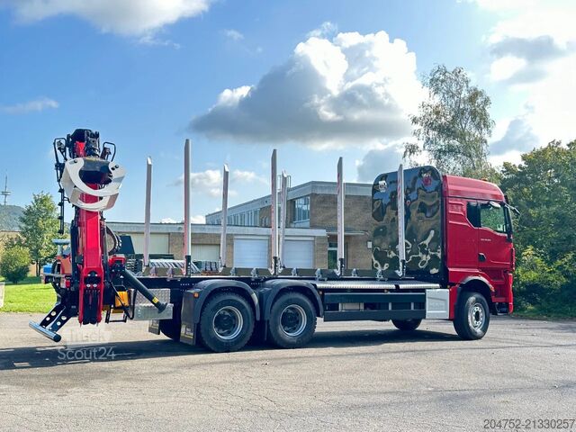 Holztransporter MAN TGX 33.510 MAN TGX 33.510 6X4 BL Euro6e  EPSILO...