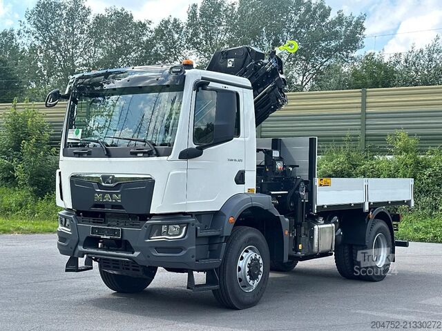 Kranwagen MAN TGM 18.320 MAN TGM 18.320 4x4 Hiab 228-4 Kran