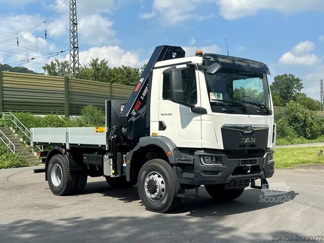 Kranwagen MAN TGM 18.320 MAN TGM 18.320 4x4 Hiab 228-4 Kran