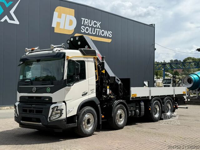 Ciężarówka z dźwigiem Volvo FMX 500 Volvo FMX 500 8x4 Kran Hiab 658-6