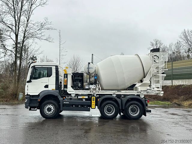 Mixer MAN TGS 33.480 MAN TGS 33.480 6x4 Euro6e Abroller +...