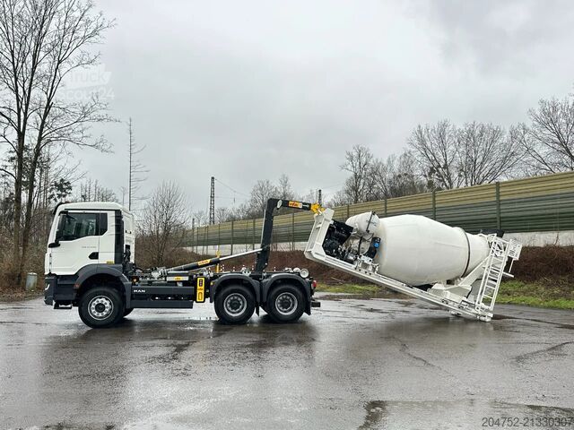 Mixer MAN TGS 33.480 MAN TGS 33.480 6x4 Euro6e Abroller +...