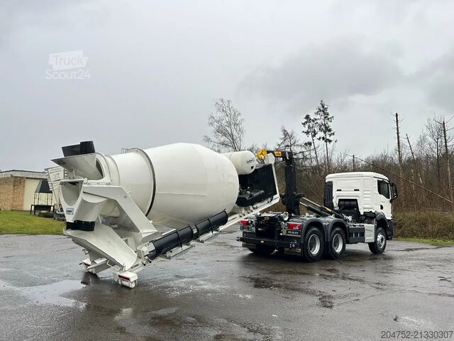 Mixer MAN TGS 33.480 MAN TGS 33.480 6x4 Euro6e Abroller +...
